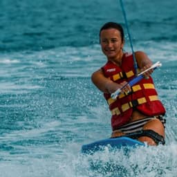Kneeboarding Adventure in Maafushi – Thrilling Water Sports Experience  4