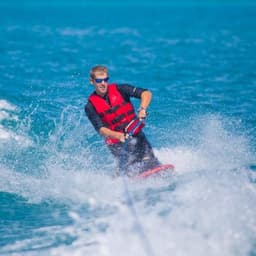 Kneeboarding Adventure in Maafushi – Thrilling Water Sports Experience  3
