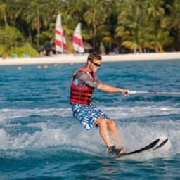 Water Skiing in Maafushi – Glide and Carve Across the Maldives Lagoon 5
