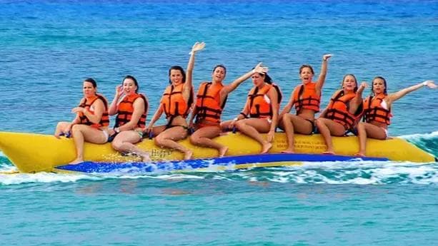 Banana Boat Ride in Maldives – Thrilling Water Adventure