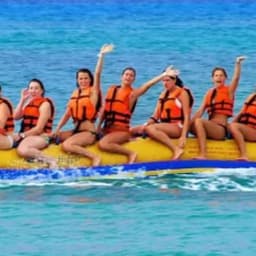 Banana Boat Ride in Maldives – Thrilling Water Adventure 1