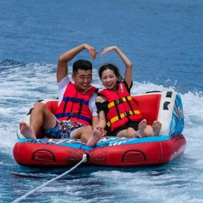 Fun Tube Adventure in Maafushi – Thrill Ride in Maldives Waters