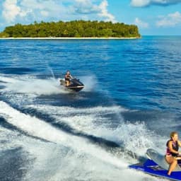 Jet Ski Adventure in the Maldives 4