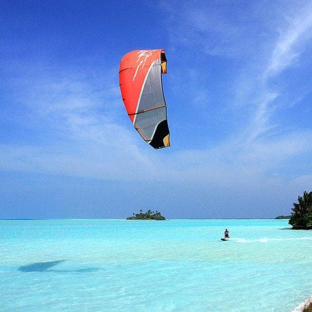 Kite Surfing Adventure in Maafushi – Glide Over the Maldivian Waters