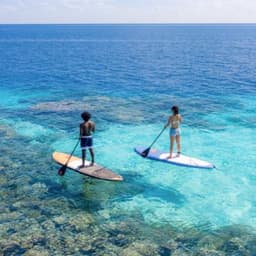 Paddle Board Adventure in Maafushi – Explore Maldives Lagoons 2