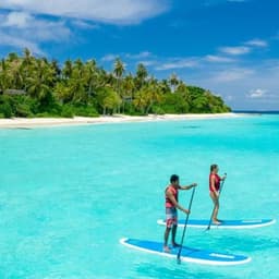 Paddle Board Adventure in Maafushi – Explore Maldives Lagoons 3