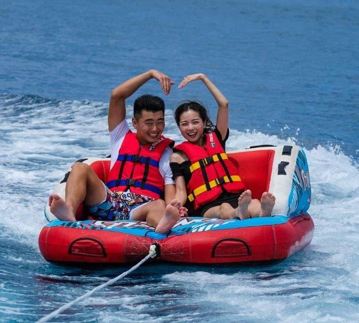 Fun Tube Adventure in Maafushi – Thrill Ride in Maldives Waters