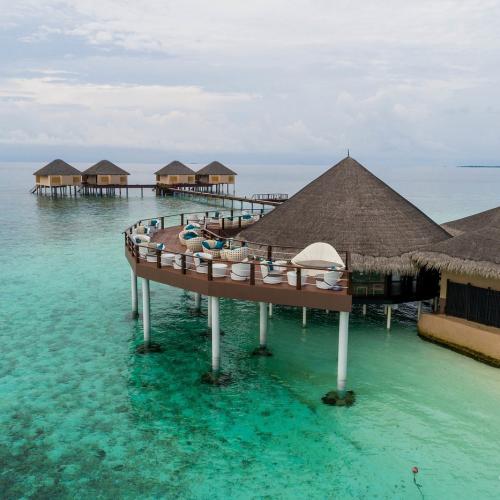 Hulhumalé: Luxury Day Trip to Adaaran Prestige Vadoo – Maldives Resort with Overwater Villas & Lunch Image